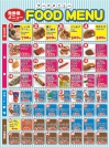 屋外レジャープールの売店メニュー