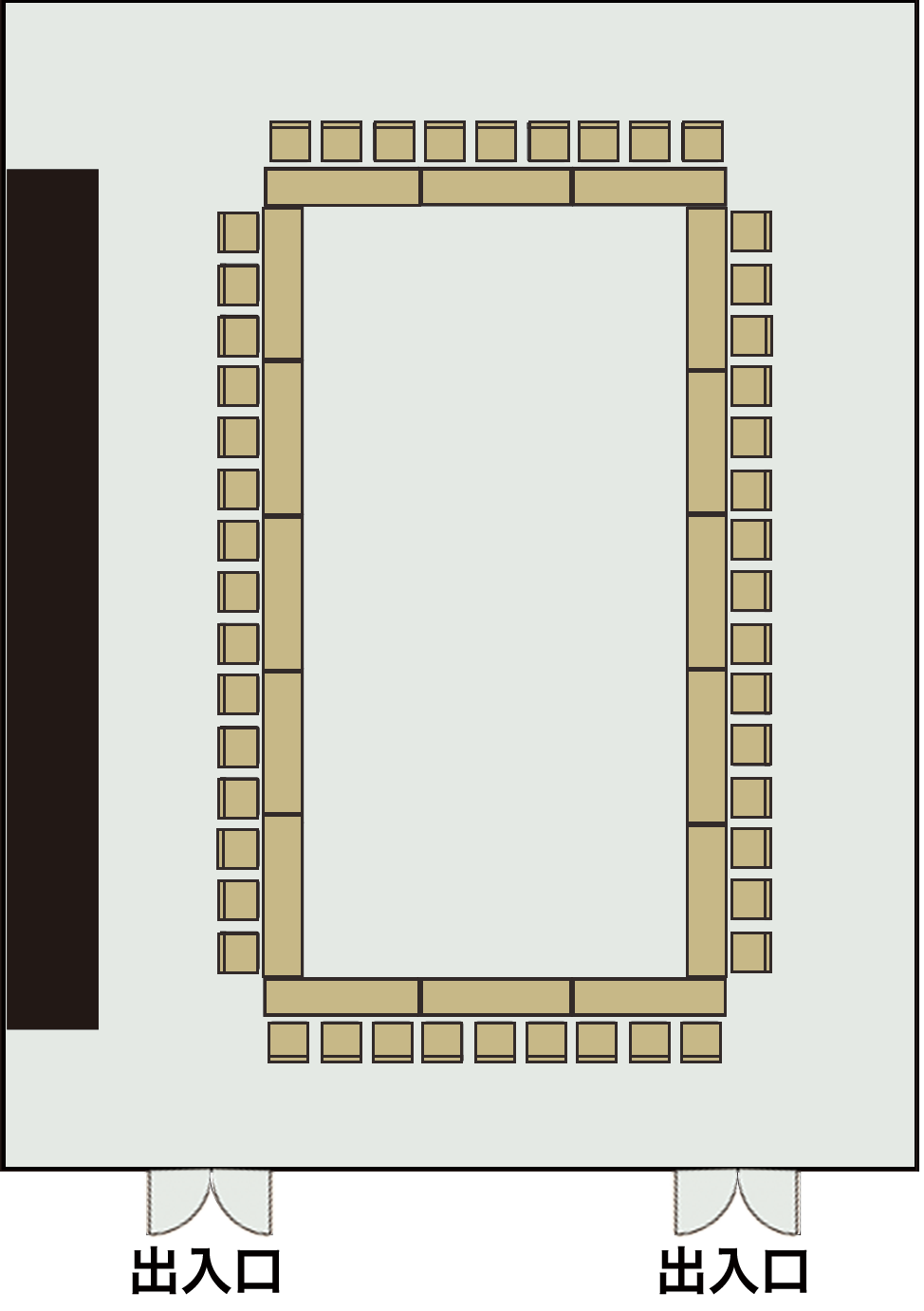 ロの字形式